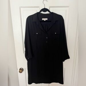 Loft Tie Waist Dress